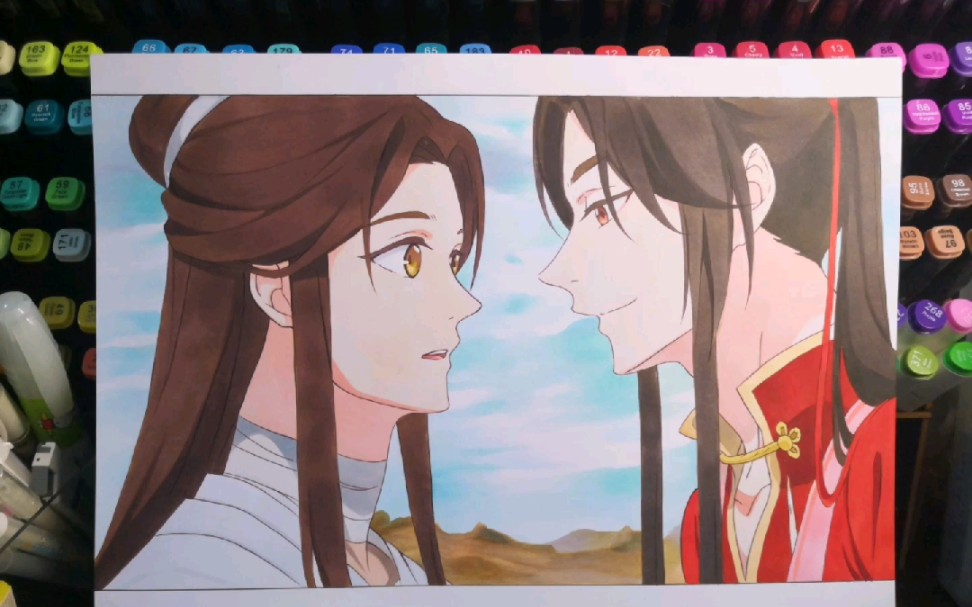 【马克笔】谢怜花城,按头小分队在哪里?_哔哩哔哩_bilibili