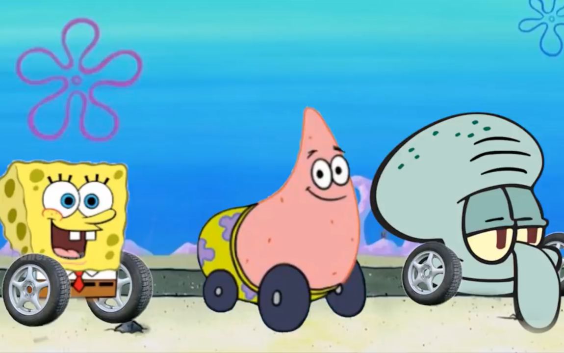 dababy 大宝贝联名海绵宝宝 车车