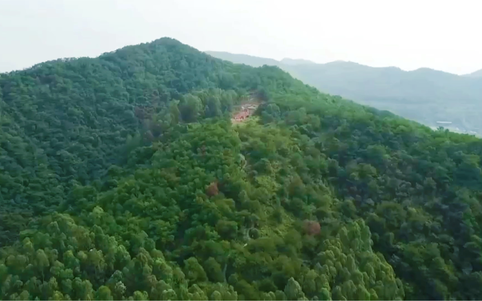 [图]航拍仙人仰掌，明堂众山朝拜，大富大贵格局，吴福松老师分享#天星风水#天星择日#八字#易经