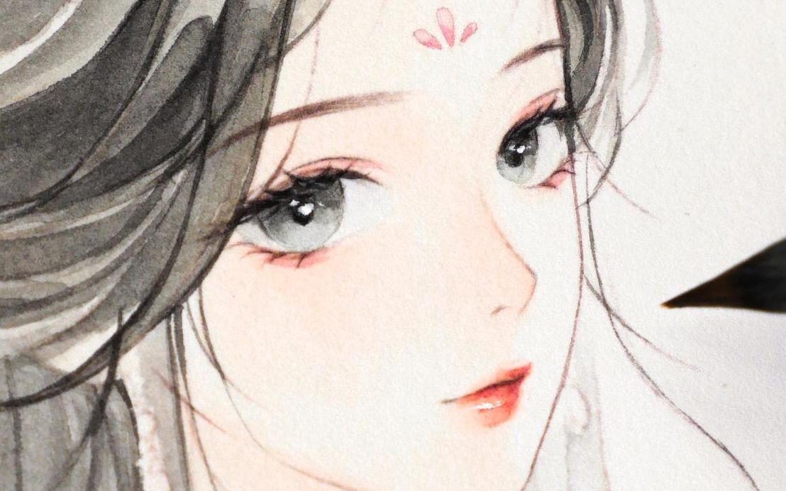 【荷花拟人】"晴雨山川或你的眼睛"