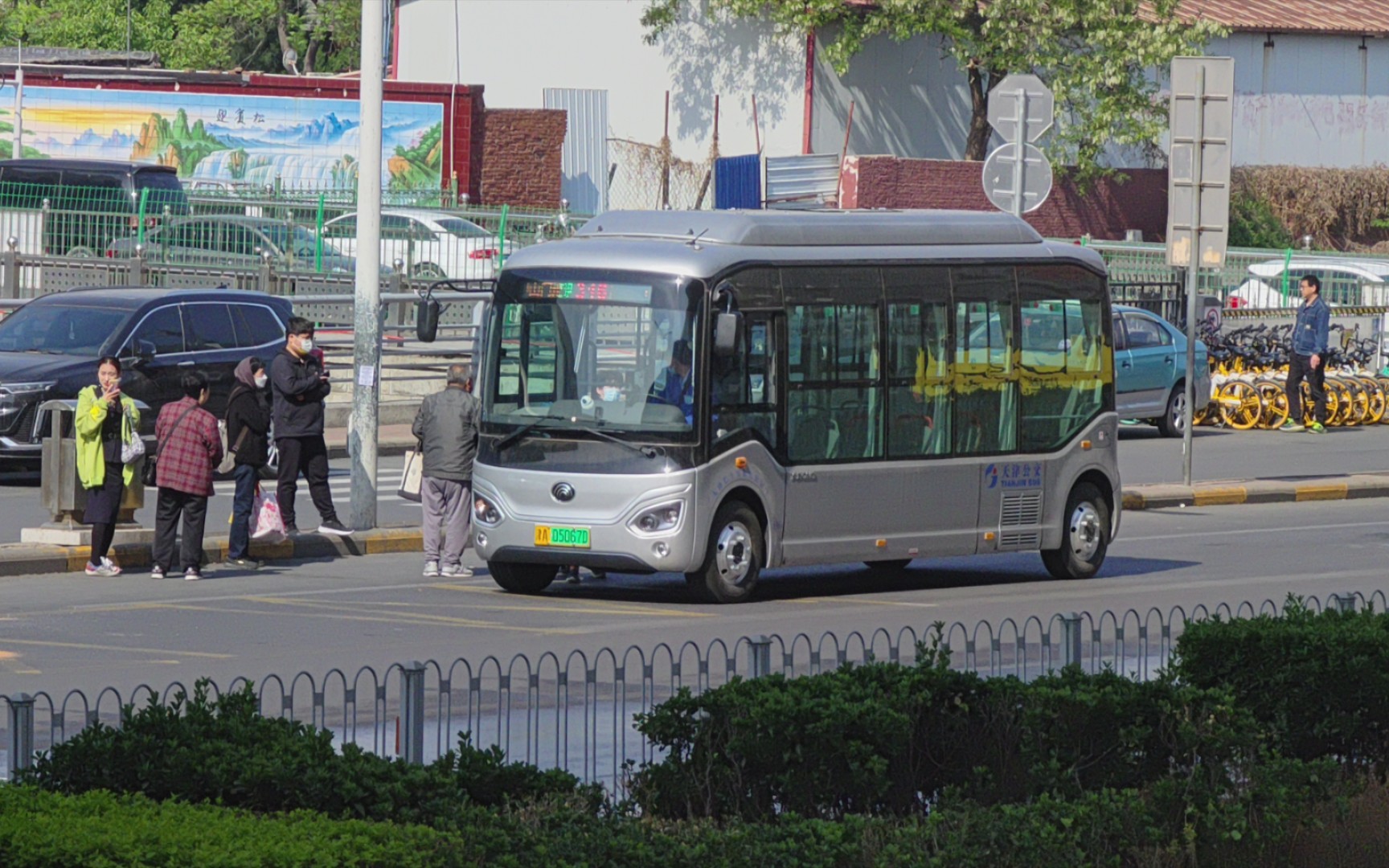 天津公交新車上線316路(原643區間)