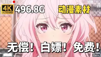 Descargar video: 【动漫素材】来啦来啦！全新素材496.8G超高清无水印动漫漫剪素材它来啦！找不到素材的小伙伴快来啦！白嫖党福音