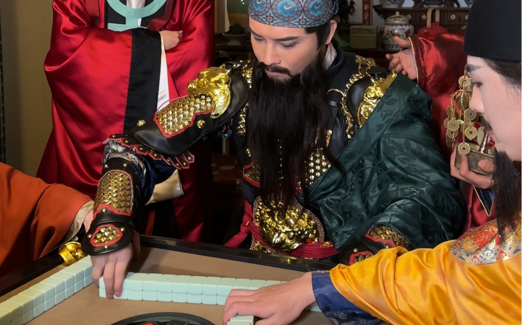 九路财神打麻将 看懂这个牌型了嘛