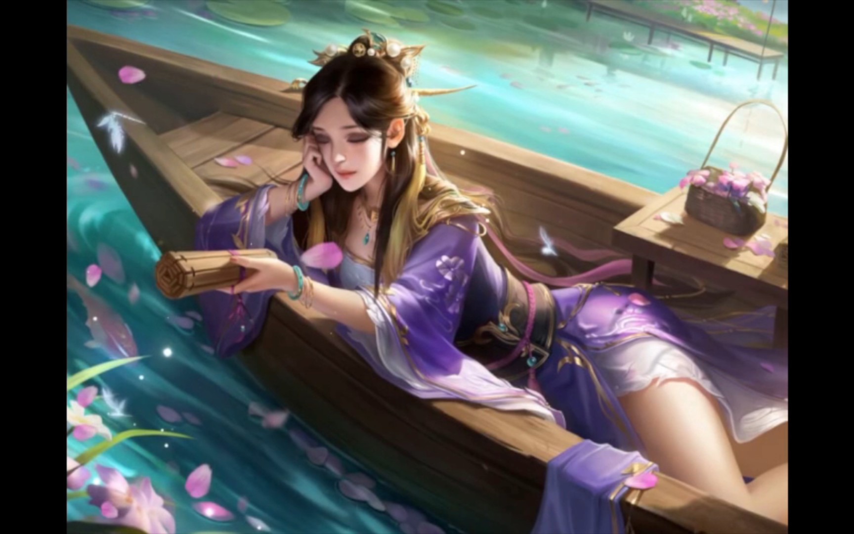 三国杀ol魏国女武将动皮,跟移动版区别还是挺大的