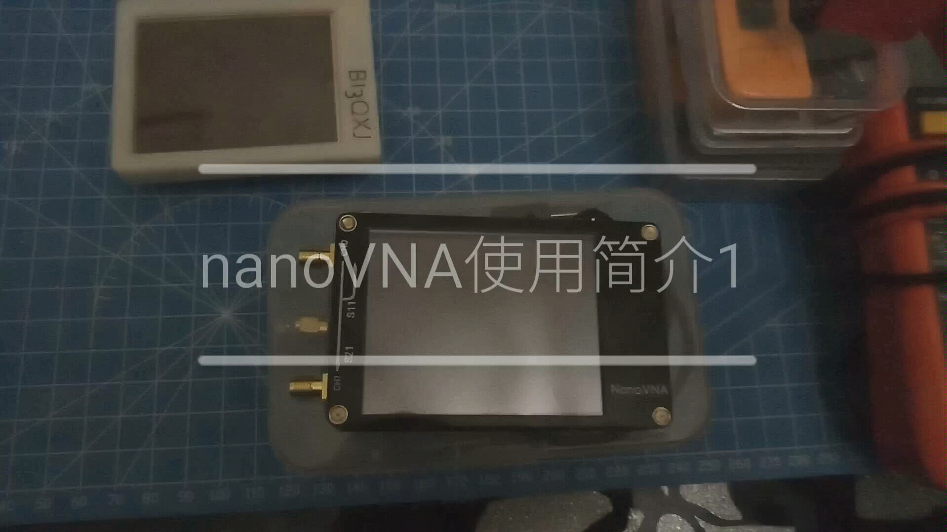 nanoVNA使用简介1哔哩哔哩bilibili