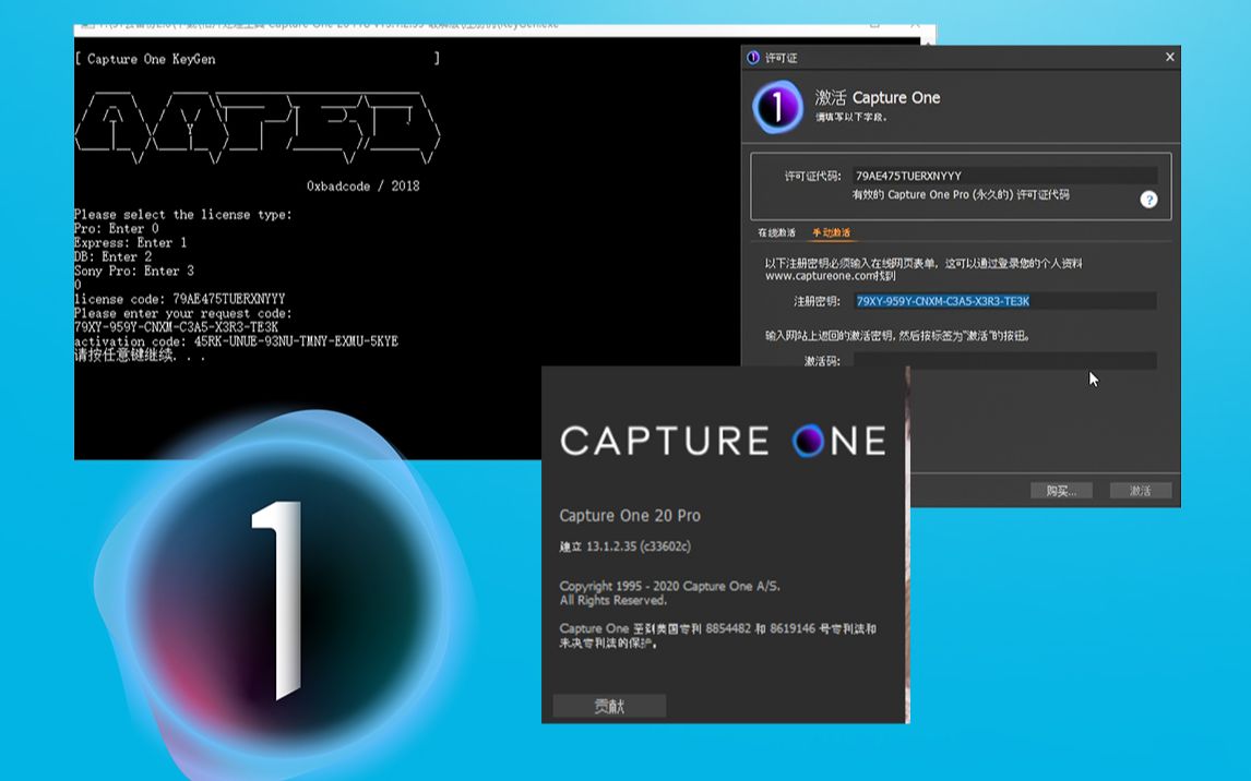 capture one 20破解版安装,仅供学习使用哔哩哔哩bilibili