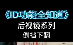 Télécharger la video: 臻言铺子《ID功能全知道》- 后视镜系列3- 倒挡右后视镜自动下翻