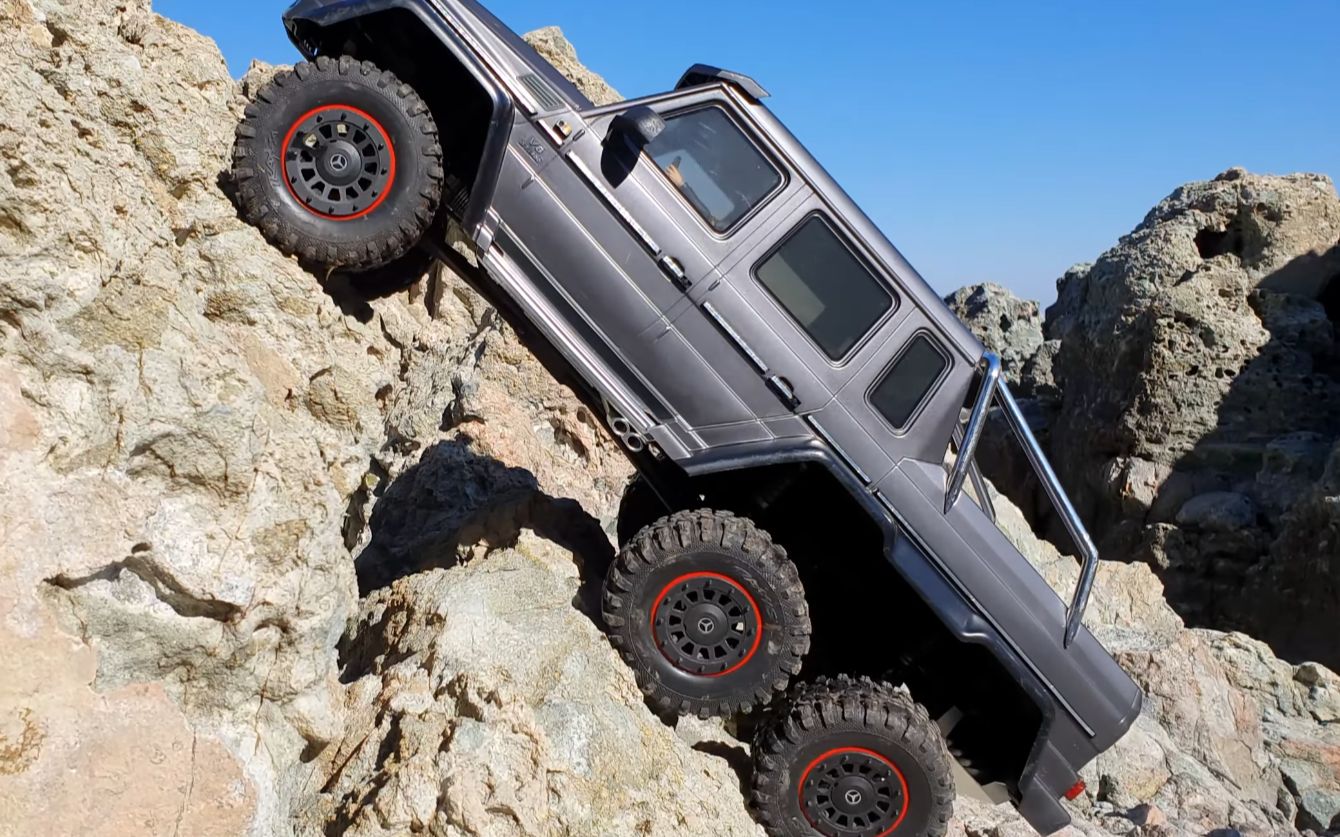 rc遥控奔驰6x6越野车