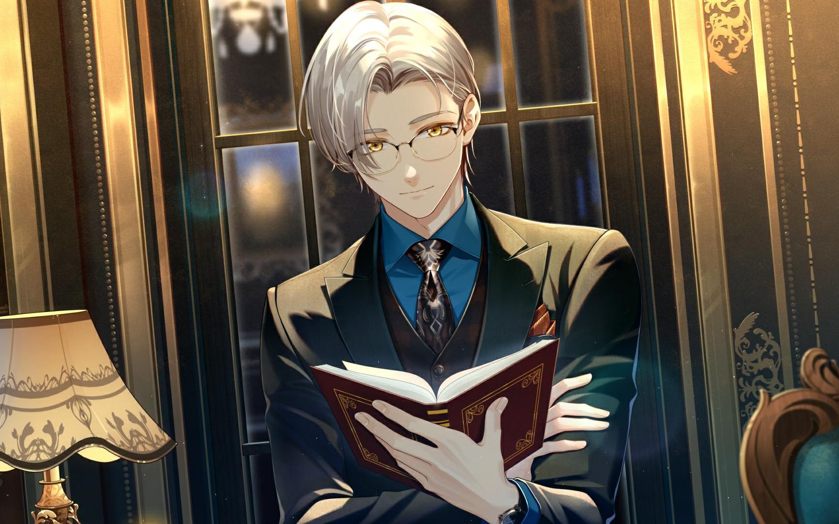 【未定事件簿】ssr莫弈浮华沉宵卡面剧情 电话(莫推狂喜