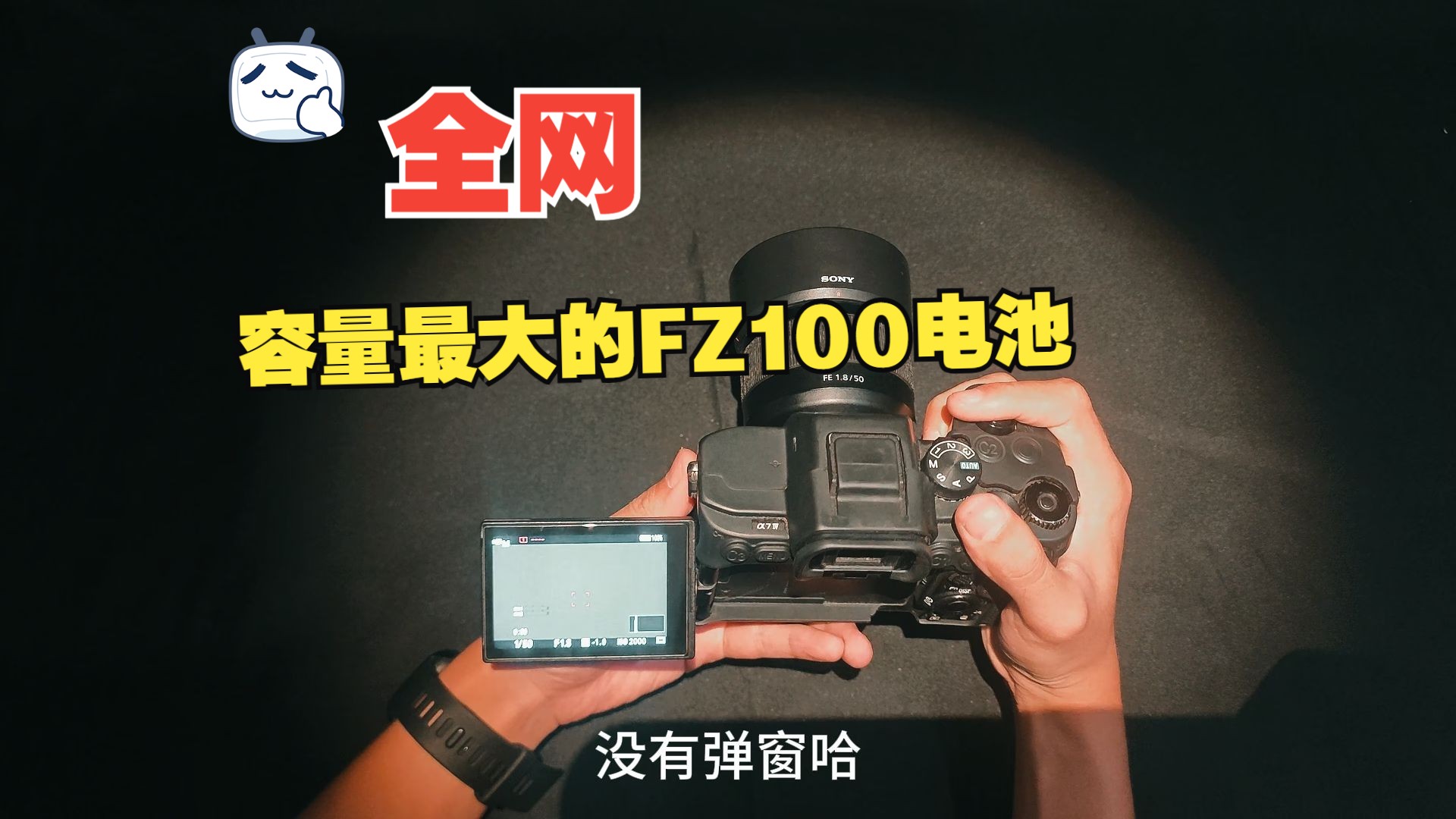 这可能是全网容量最大的FZ100电池了吧哔哩哔哩bilibili