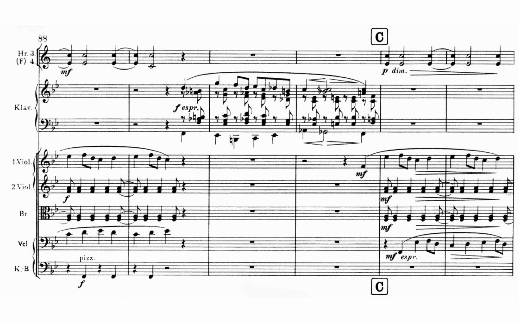 [图]【总谱】勃拉姆斯 降B大调第二钢琴协奏曲 Op.83