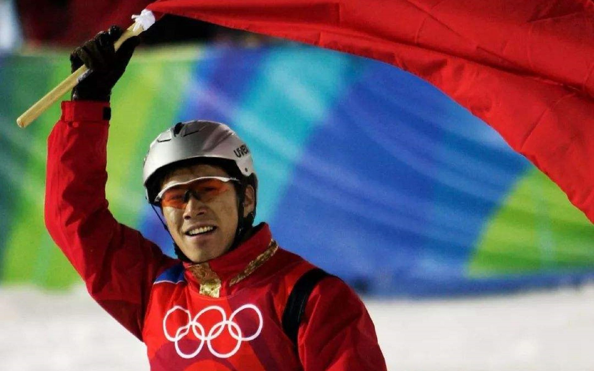 经典回顾2006年都灵冬奥会自由式滑雪男子空中技巧韩晓鹏夺得金牌
