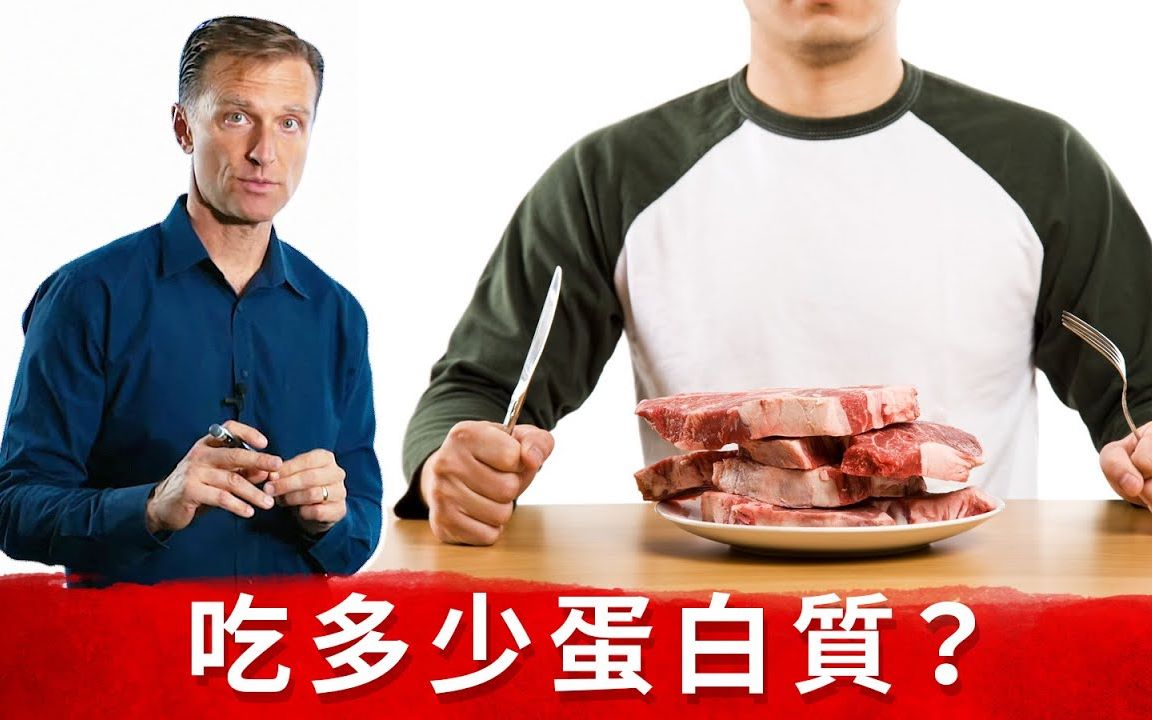 【伯格醫生】蛋白質吃多少,預防肌肉流失蛋白質吸收被什麼影響?