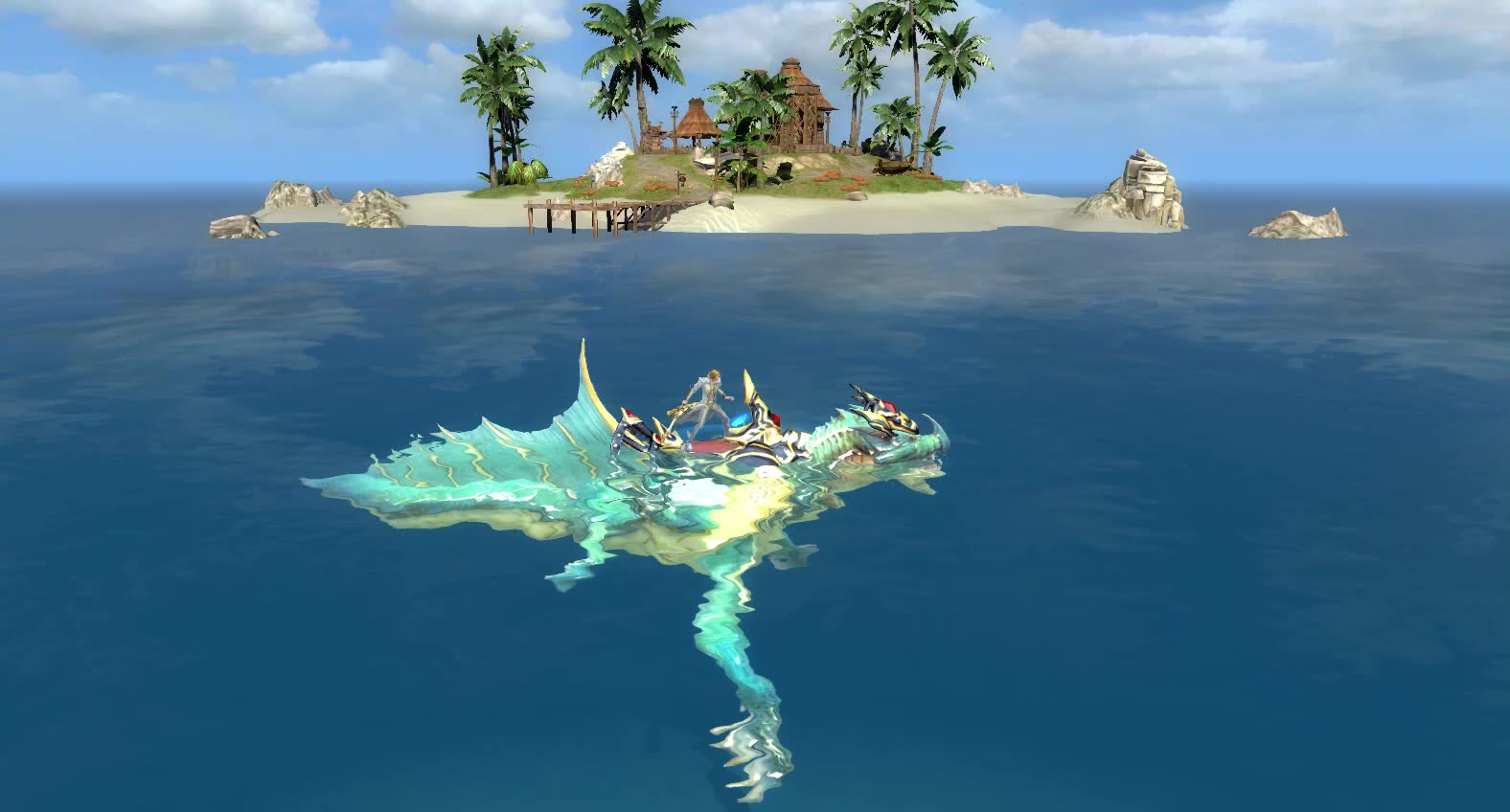 《海洋传说》坐骑之深海蛮龙