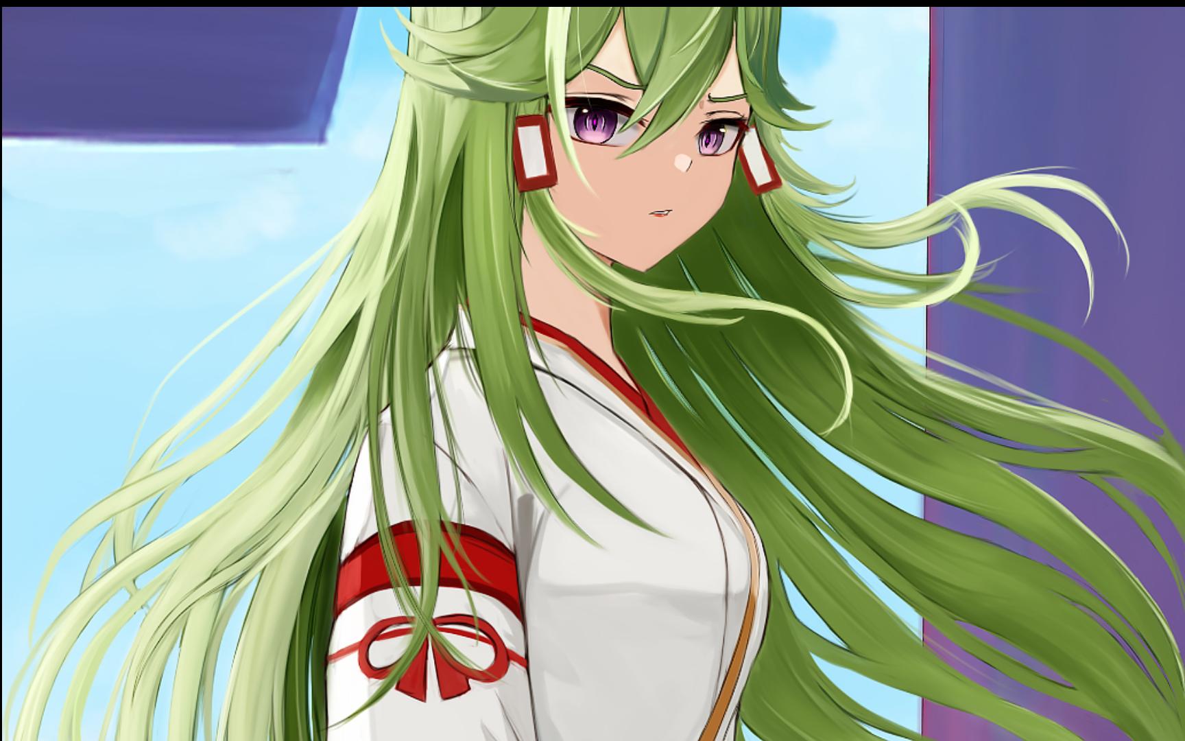 一脸嫌弃地给你看巫女装的97忍