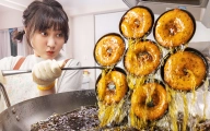 5斤的铁勺，60cm的铁锅，这道菜，很费手。。