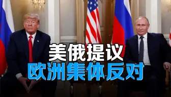 美俄提议，欧洲集体反对！泽连斯基斥领土交易方案