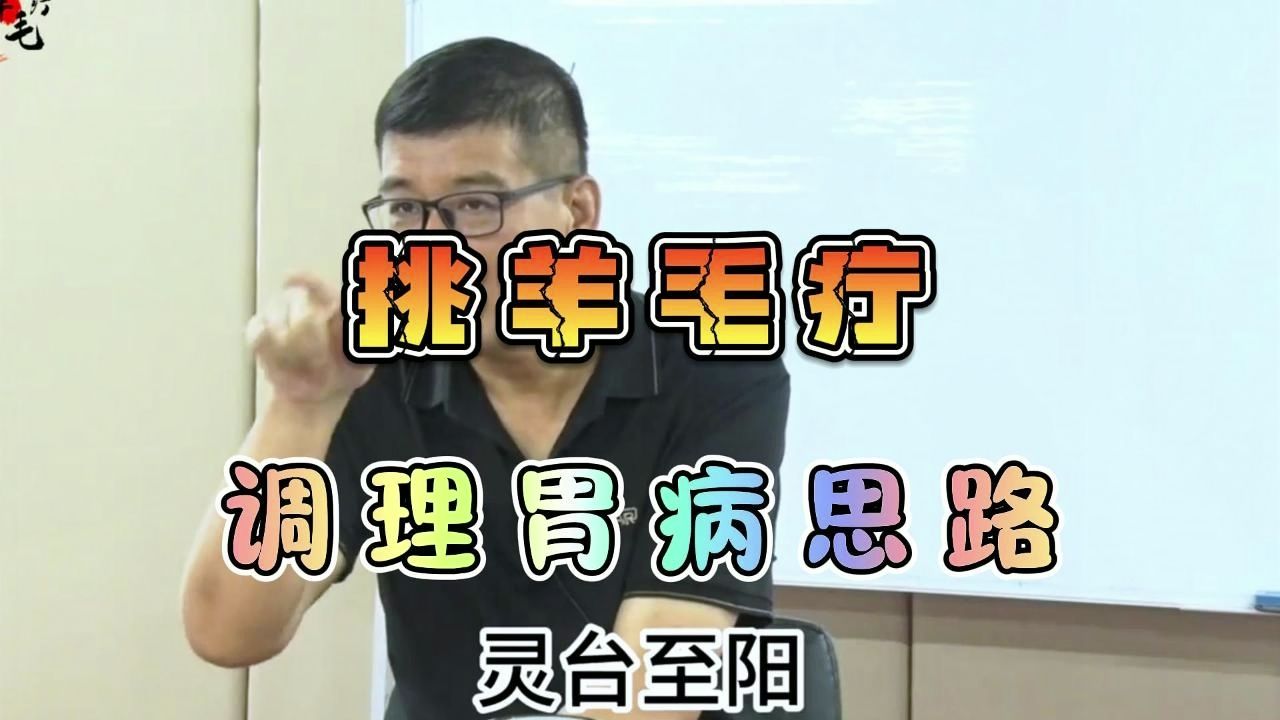 挑羊毛疔:调理胃病的思路学会终身受益顿俊卿 挑羊毛疔教学 易水医方中医教学 学中医 中医教学哔哩哔哩bilibili