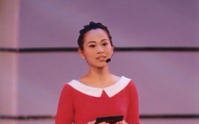 [图]张学友/陈松伶1999年国庆演出《雪狼湖》片段《花与琴的流星》