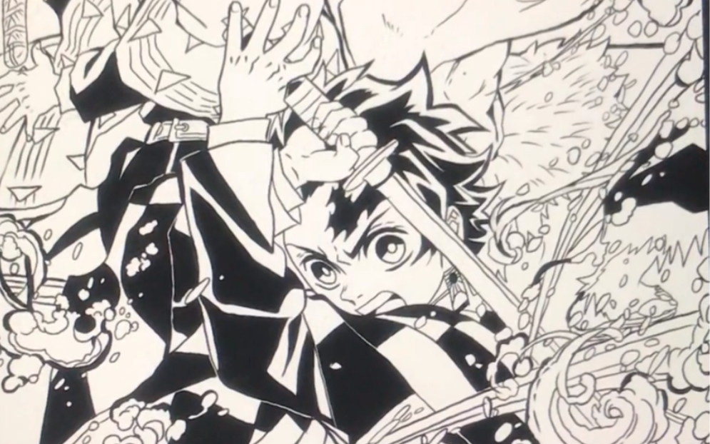 橡皮章老年人复健的开始是抠图鬼灭之刃