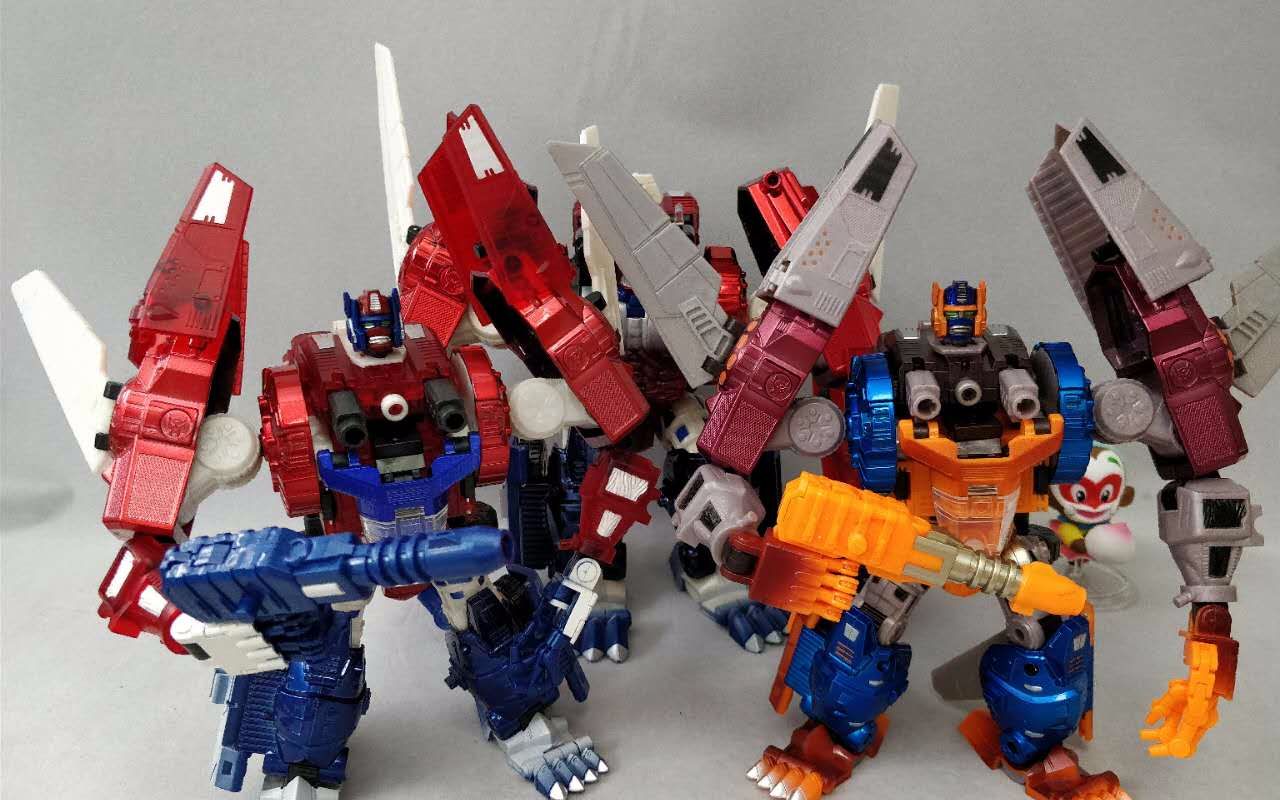 玩模汇分享时间047变形金刚ta小红四变猩猩