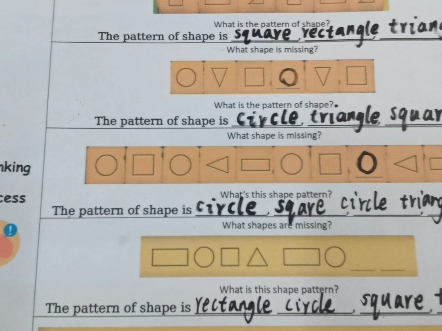 S1阶段149150数学“Shape patterns形状规律”课程讲解与复习哔哩哔哩bilibili