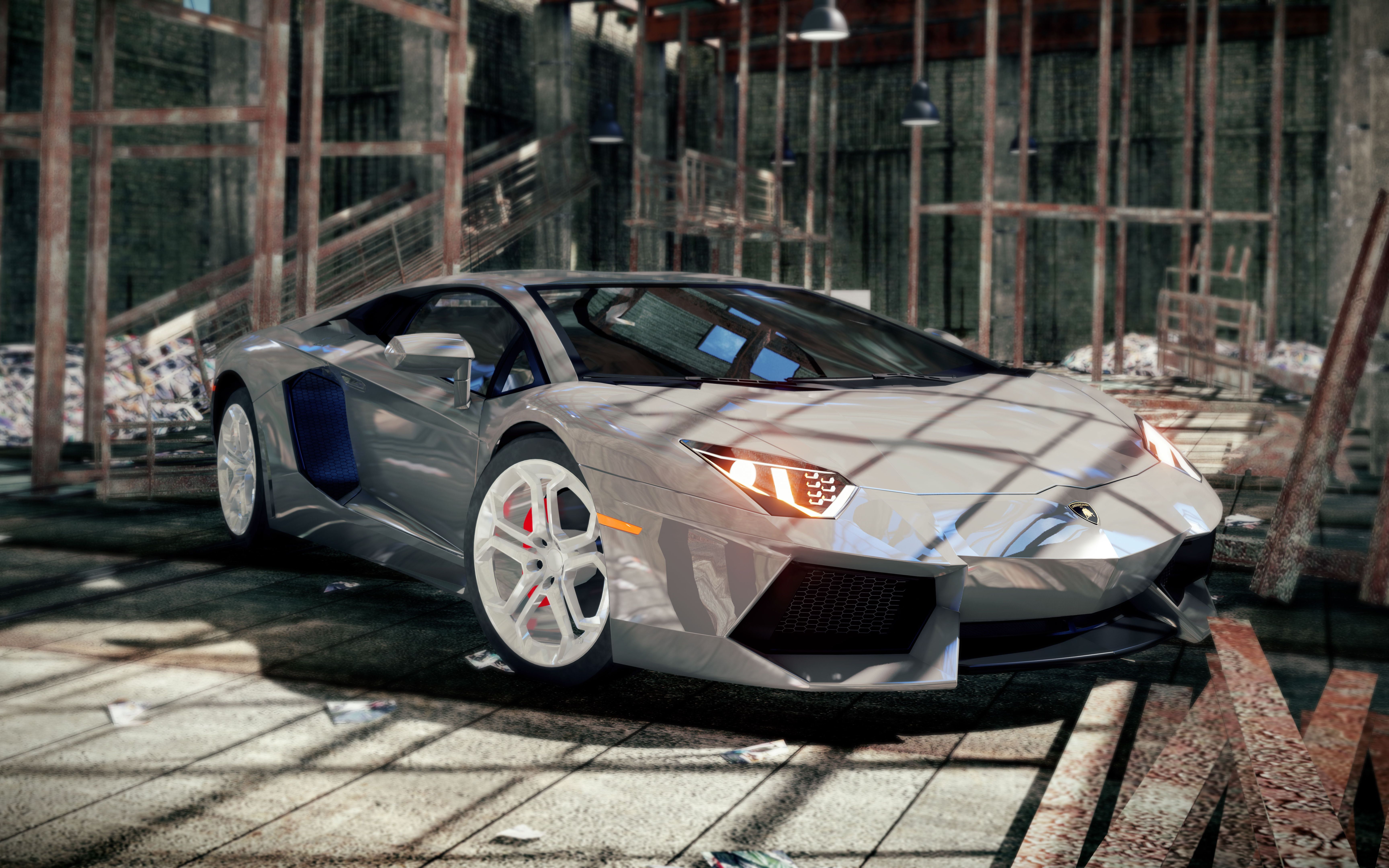 兰博基尼场景渲染-lumion