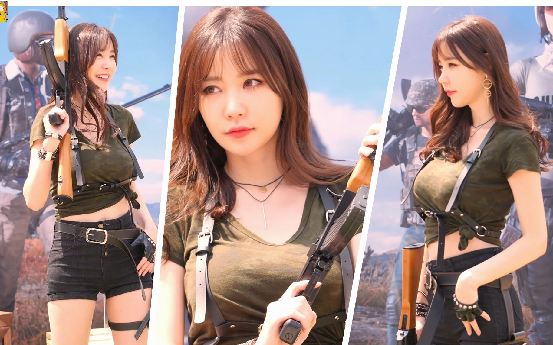 playx4韩国综合游戏展性感模特3