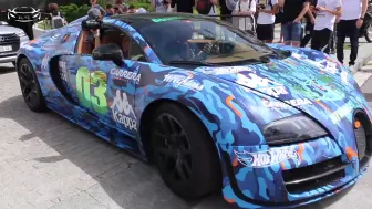 Скачать видео: 2019 Gumball 3000中参赛柯尼塞格、帕加尼、布加迪三大神车近况！