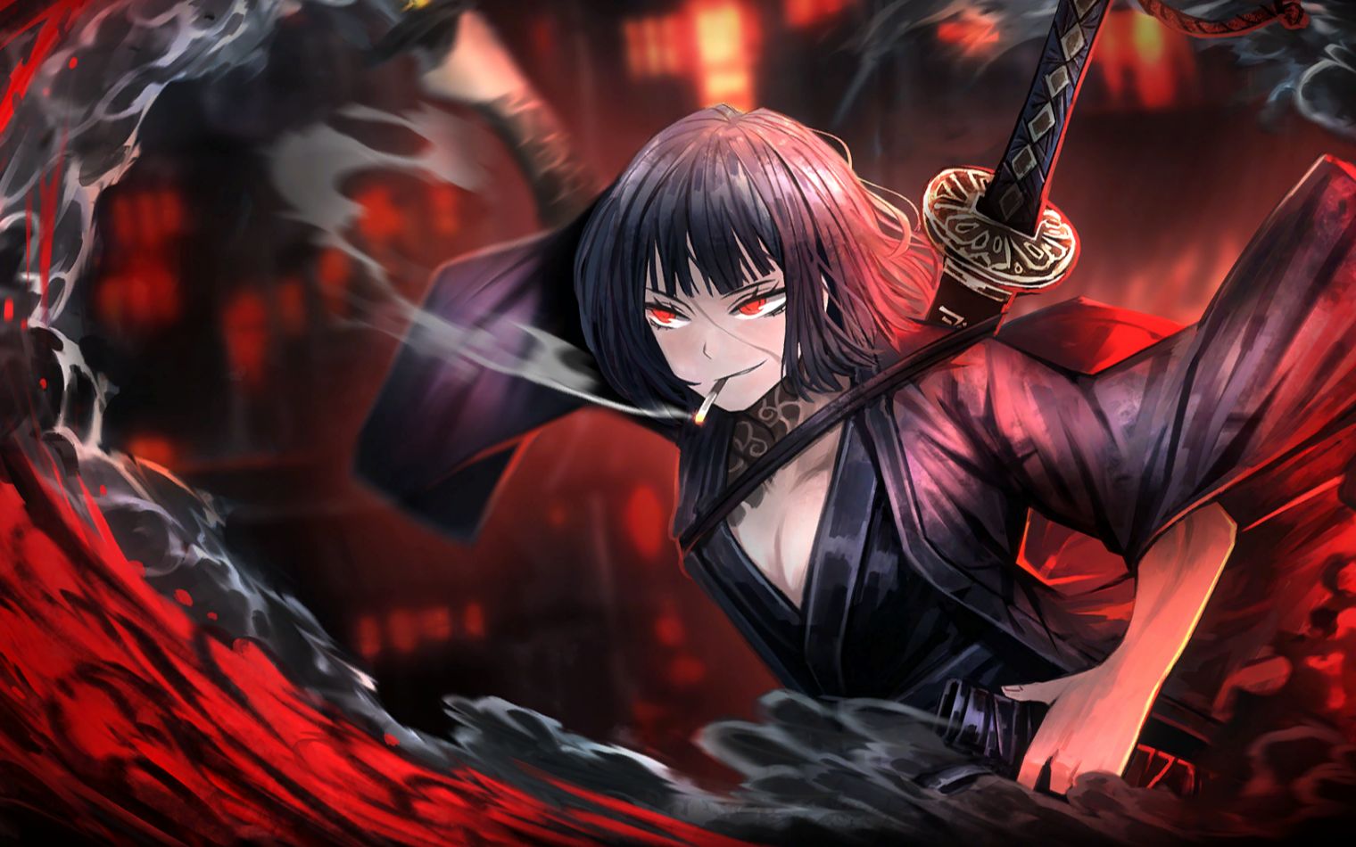 【边狱公司】良秀黑云会动作品鉴 慢速