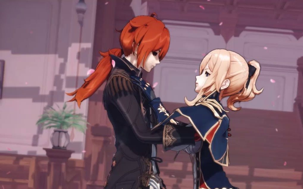 原神mmd | 骑士团的危险派对78【迪卢克×琴】