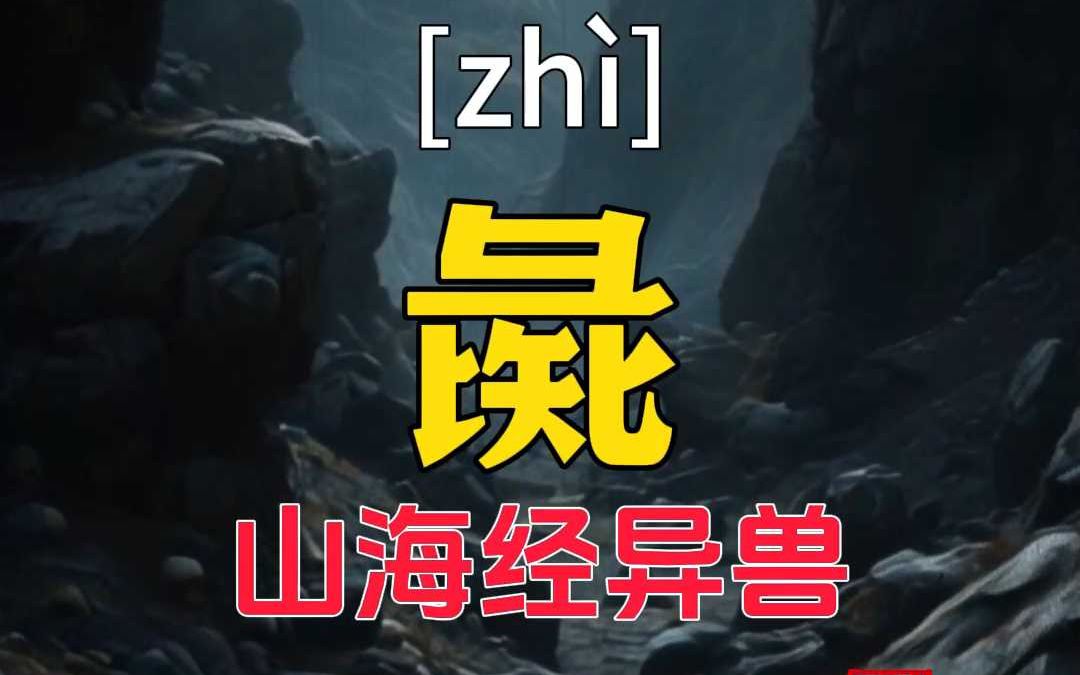 《山海经》神兽:彘哔哩哔哩bilibili