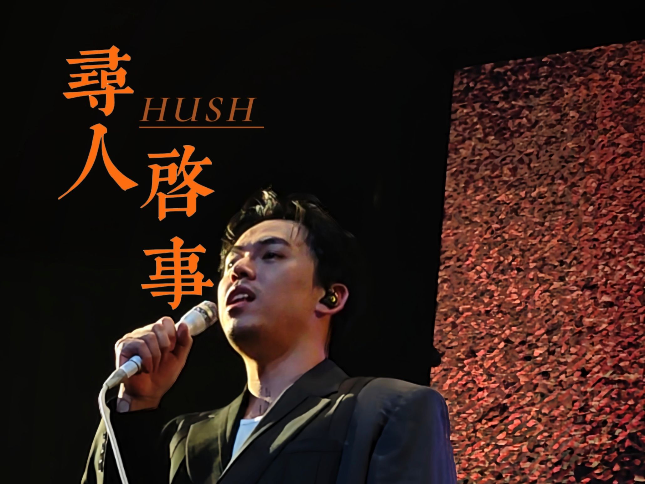 《寻人启事》HUSH |哭到手止不住地颤抖 结尾一起红了眼眶| GO BIG 成都站 20241116哔哩哔哩bilibili