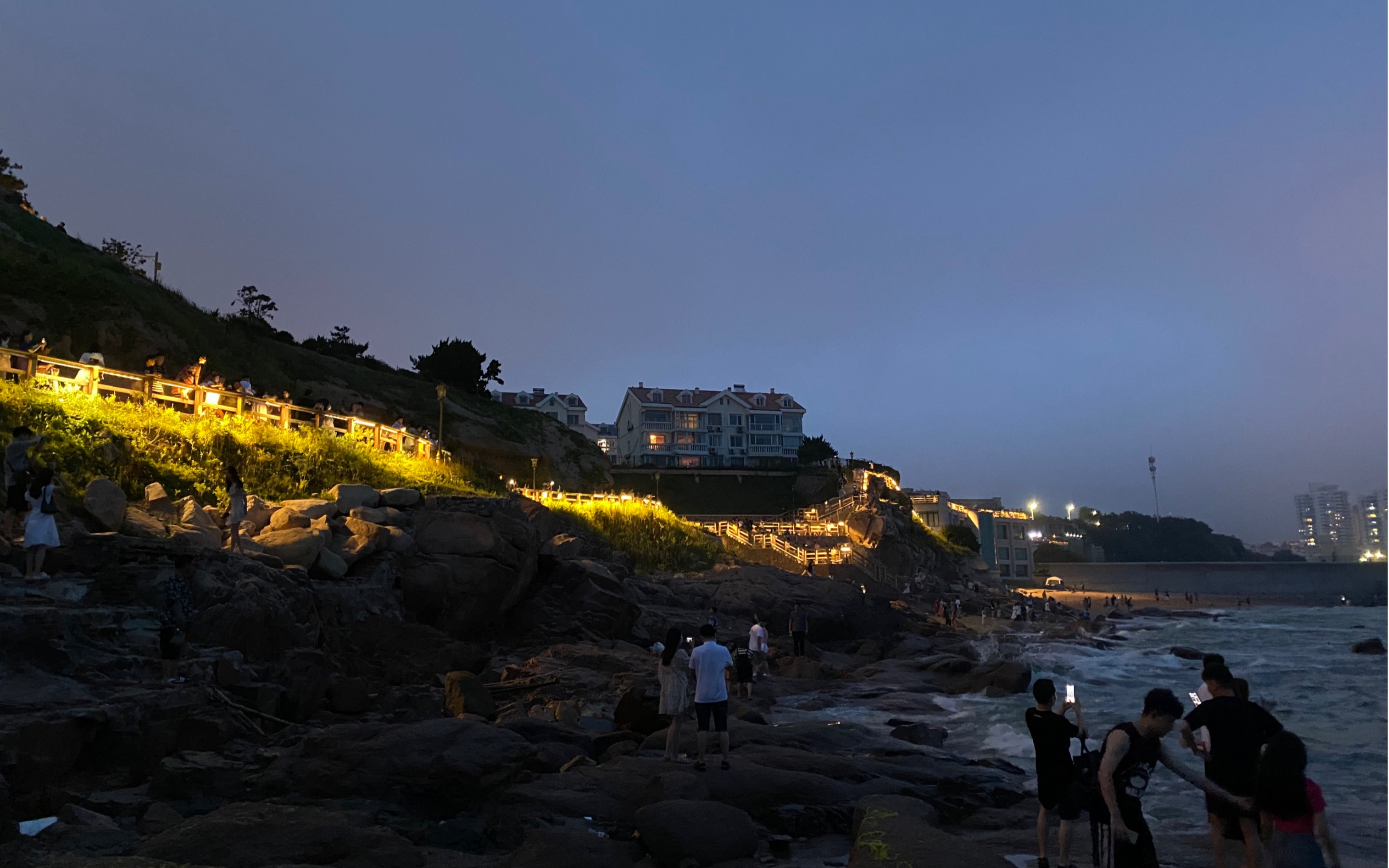 青岛·燕儿岛夜景