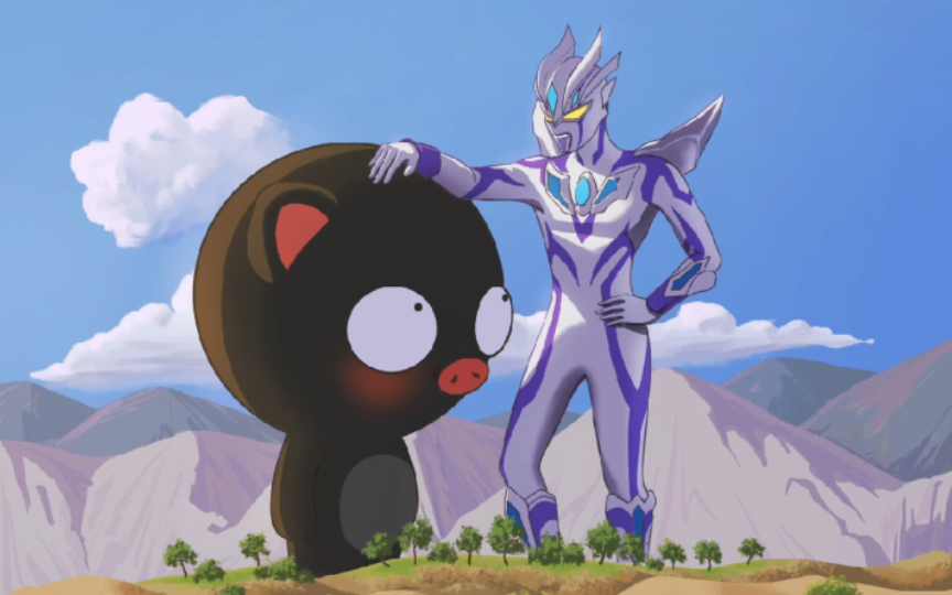 【绘画过程】塞罗奥特曼的摸头杀,摸得我头皮发麻