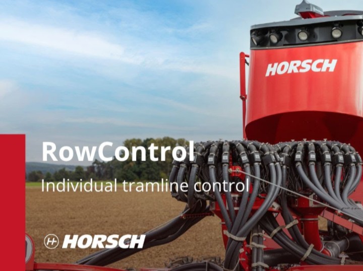 豪狮(Horsch)播种机RowControl系统植保作业道(tramline)设置与工作过程演示哔哩哔哩bilibili