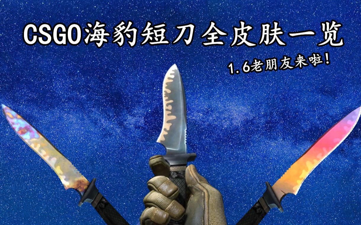 csgo海豹短刀全皮肤一览16老朋友来啦