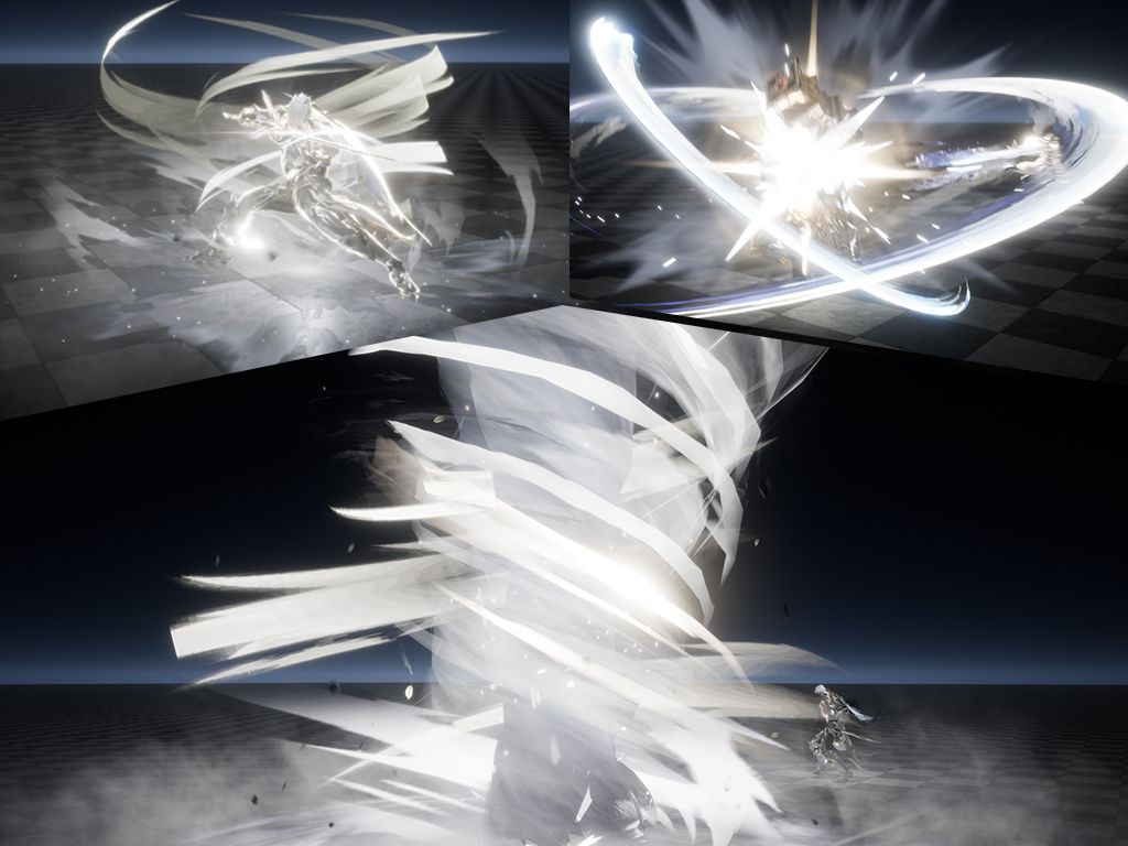 【虚幻引擎】特效练习-风系技能