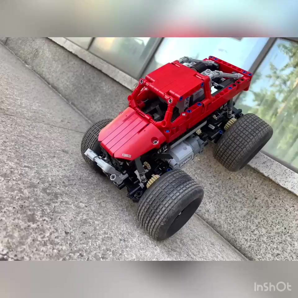 lego 摇滚越野车(自制改装马达 )_哔哩哔哩 (゜-゜)つロ 干杯~-bili