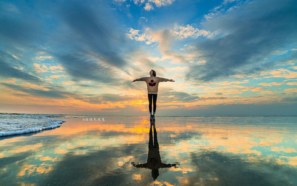 [图]大美青海茶卡盐湖天空之境, 美到让人窒息