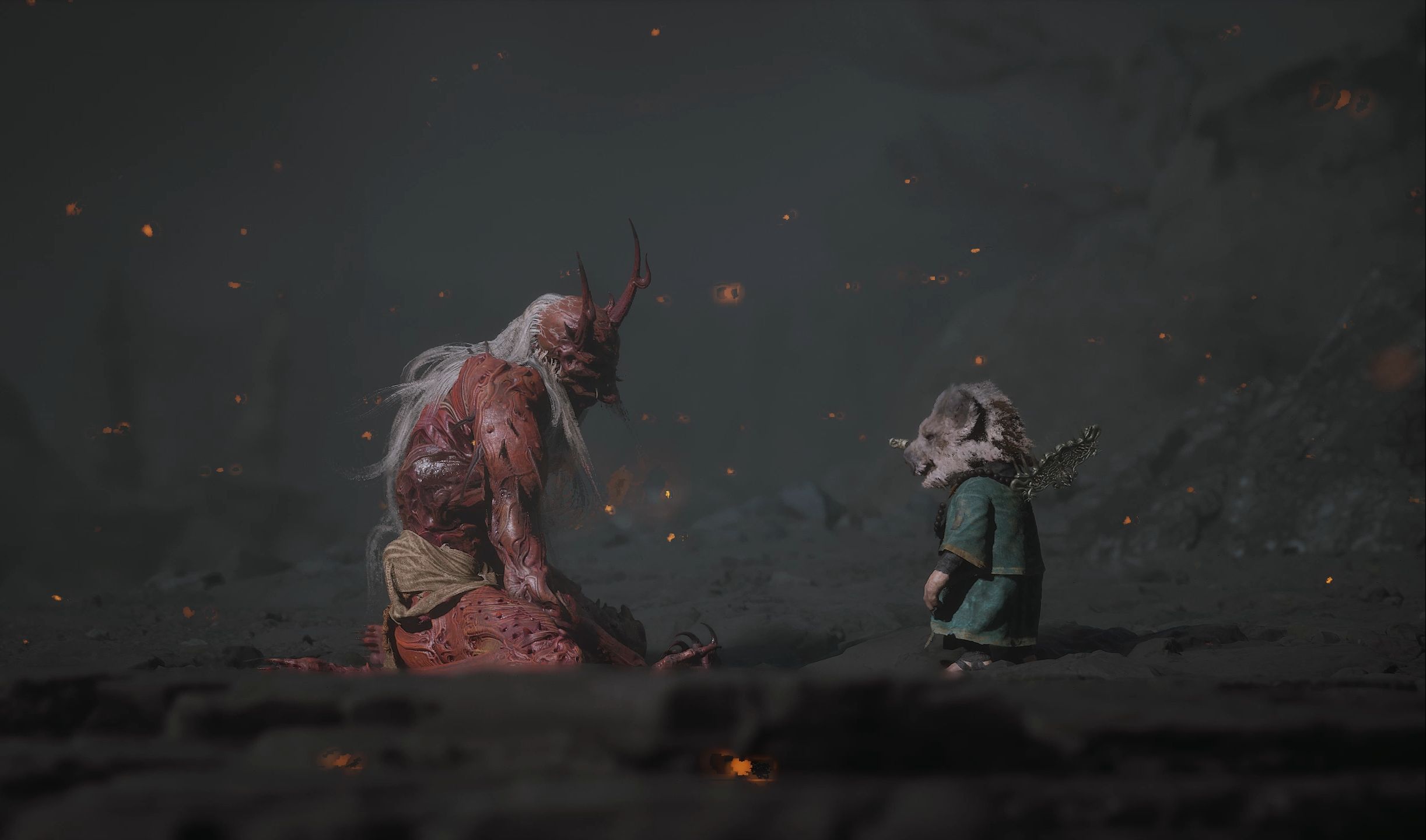 黑神话悟空,夜叉王丝血不杀彩蛋!