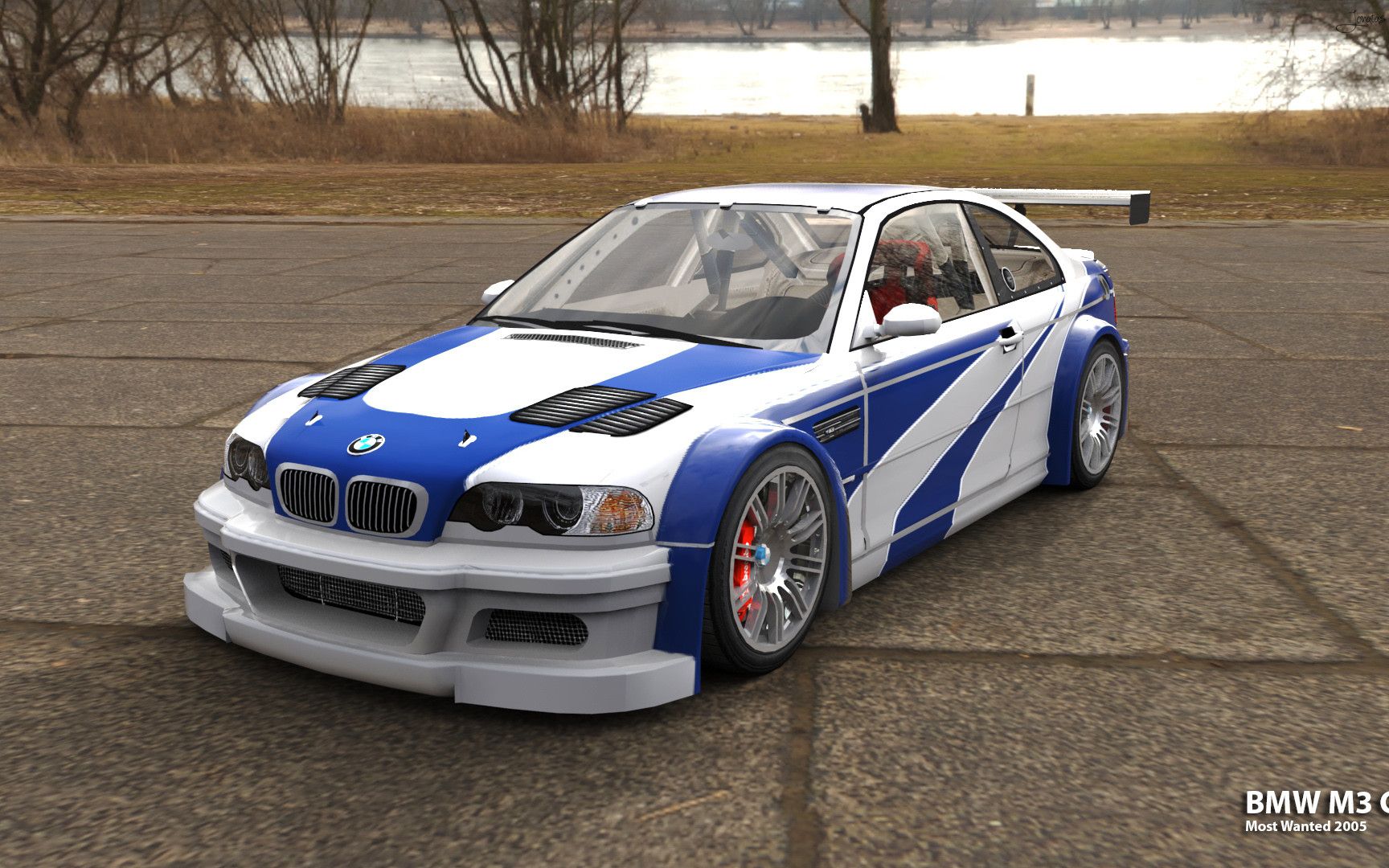 【nfs】用bmw m3 gtr跑nfs9的nfs world loop