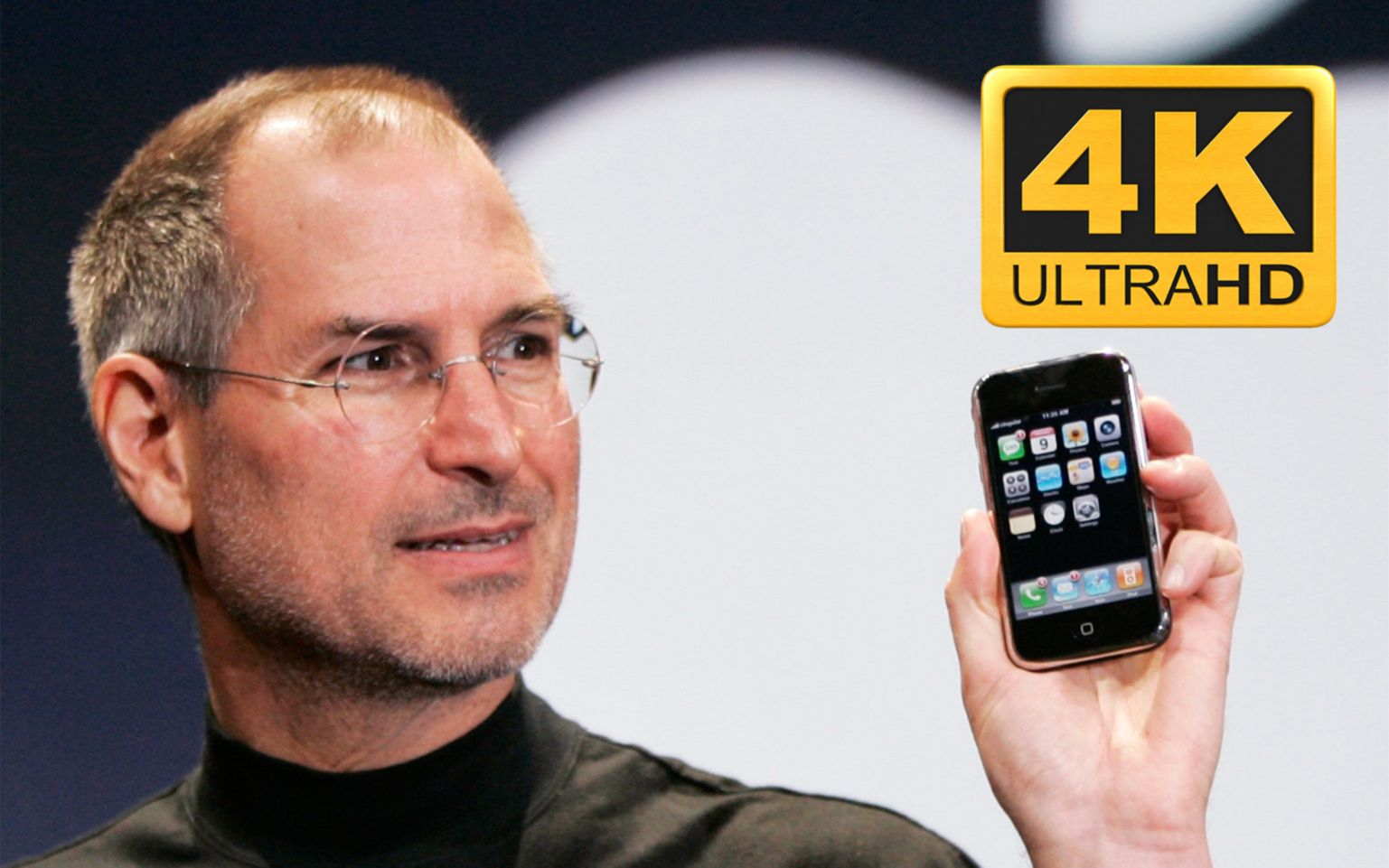 【4k】iphone发布15周年纪念《2007年史蒂夫·乔布斯iphone初代发布会