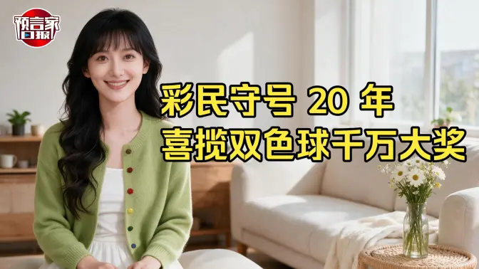 彩民守号 20 年 喜揽双色球千万大奖