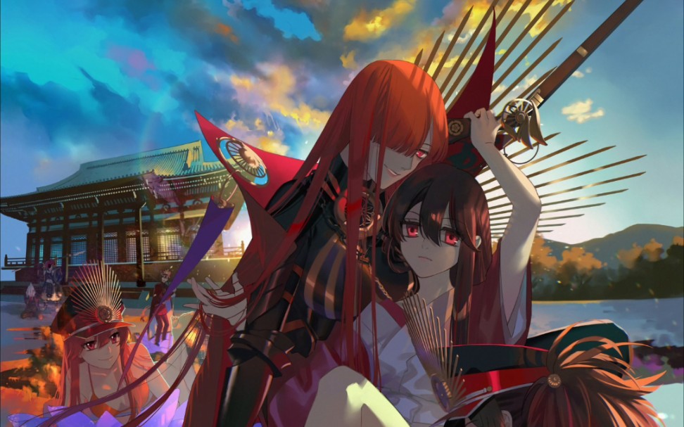 【fgo竞速】bx 4t 织田信长【fgo】 花之魔術師 【手描き】