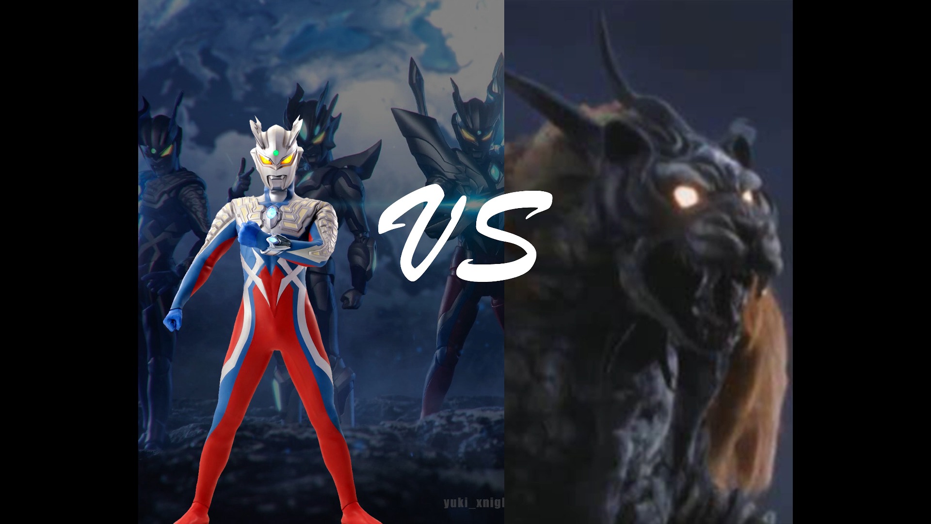 (生死决斗)常态赛罗奥特曼 vs 卡欧斯灾厄