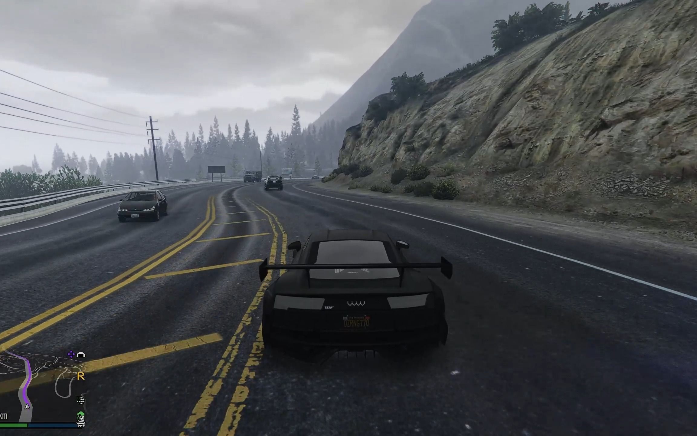 [GTAOL]十分钟纯享，纯音乐、游戏、发呆、跑图-苏了个然-苏了个然-哔哩哔哩视频