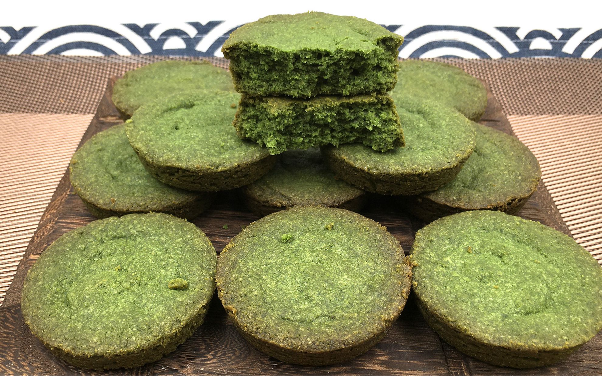 抹茶黄油酥饼,融合了抹茶的独特风味和黄油的酥香口感.