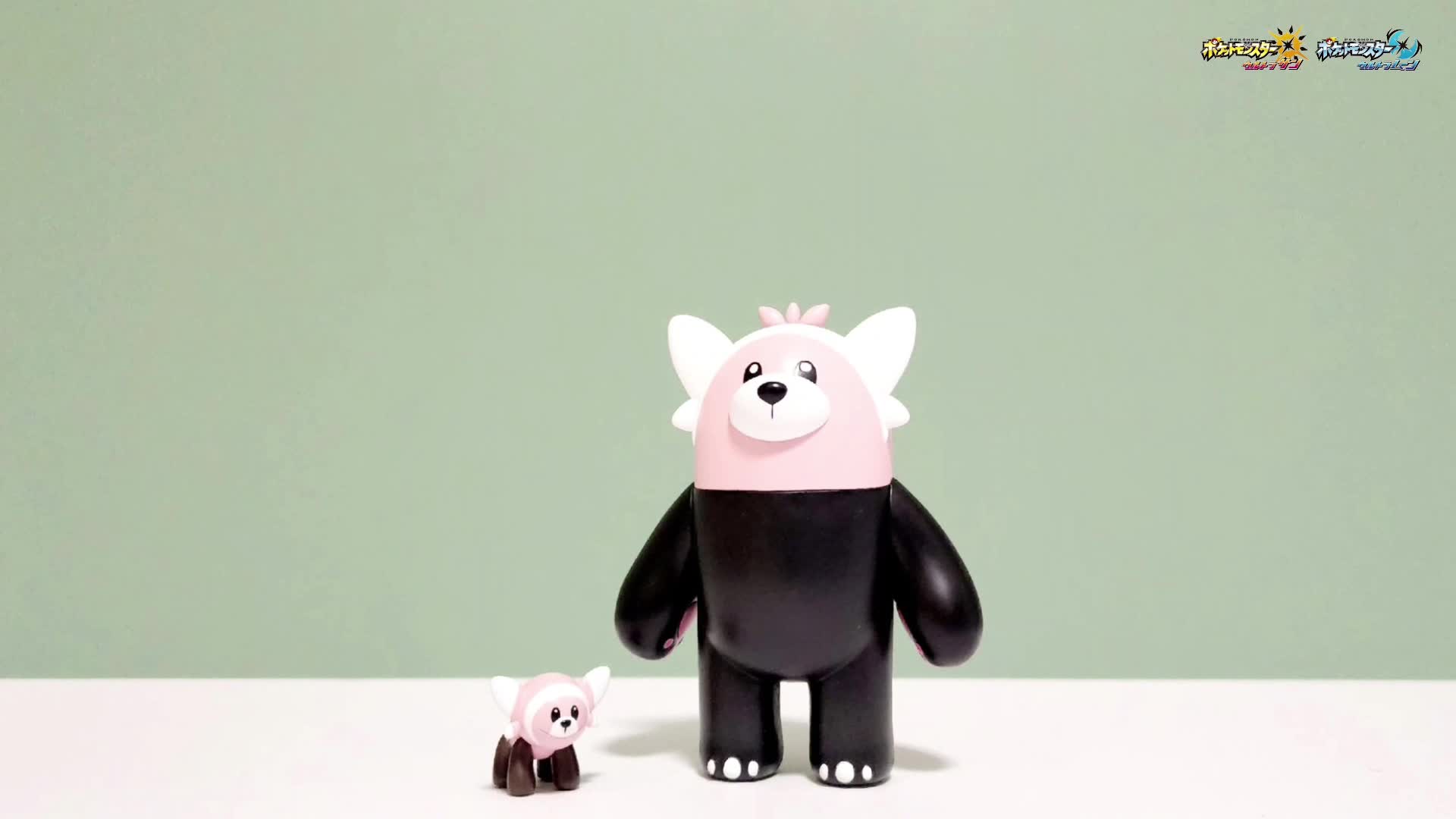 宝可梦比例世界全图鉴-穿着熊组(759-760)