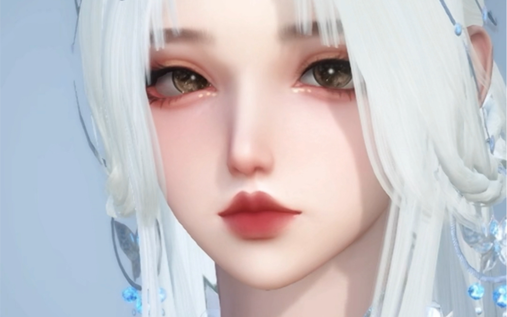 逆水寒手游捏脸 灵鹿瑶羽适配脸 鹿歌 神相素问碎梦九灵